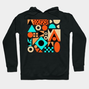Abstract Geometric Shapes Design I Hoodie